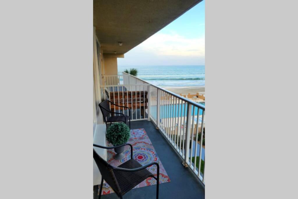 Beachfront/Ocean View Condo - دايتونا بيتش المظهر الخارجي الصورة